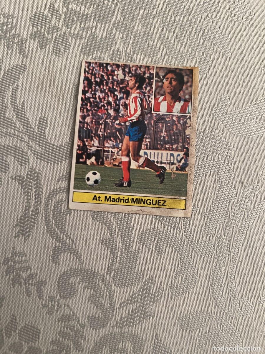 Fu&szlig;ball-Sticker: MINGUEZ AT MADRID LIGA ESTE 1981/82 81 82