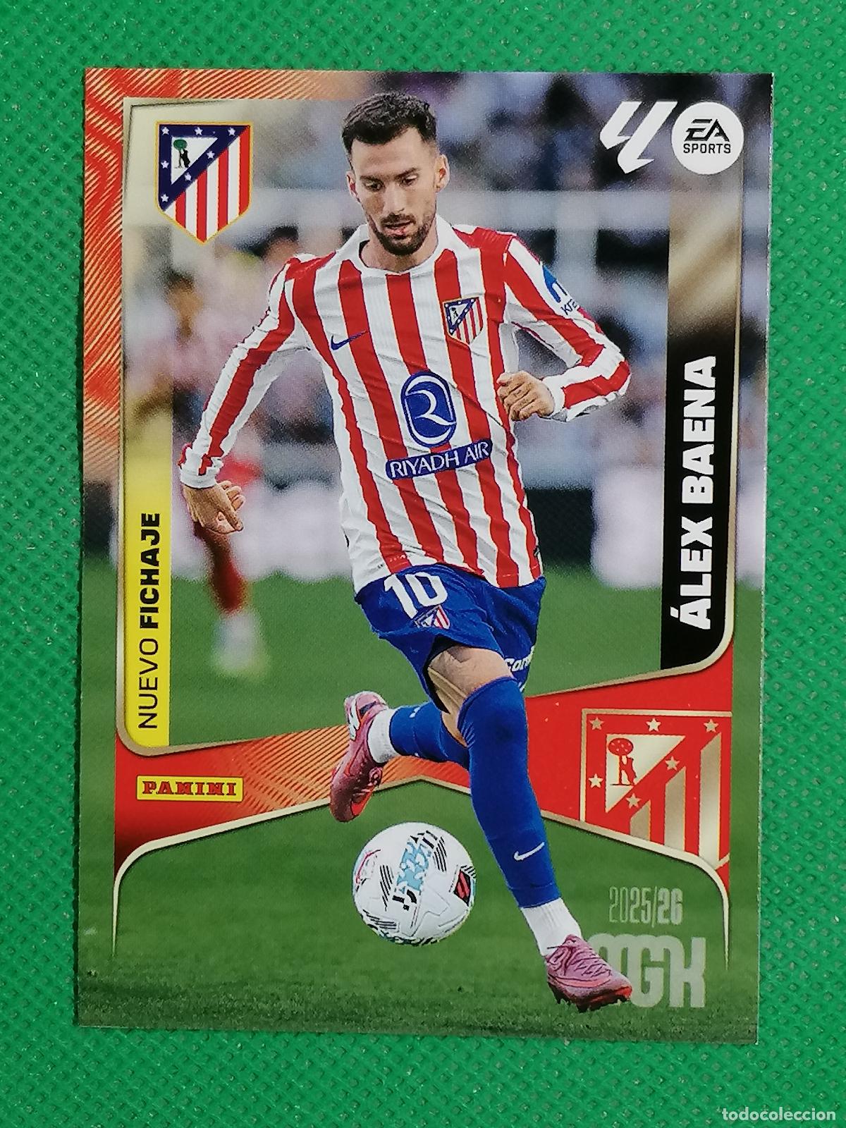 Cromos de F&uacute;tbol: 447 ALEX BAENA ATLETICO DE MADRID FICHAJES 2&ordm; EDICION ⚽ MEGACRACKS LIGA 2025 2026 25 26 ⚽
