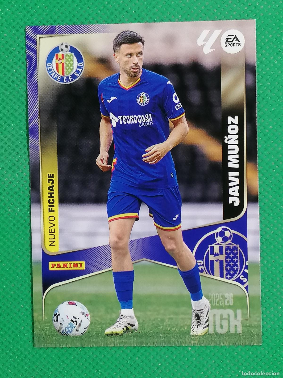 Cromos de F&uacute;tbol: 454 JAVI MU&Ntilde;OZ GETAFE FICHAJES 2&ordm; EDICION ⚽ MEGACRACKS LIGA 2025 2026 25 26 ⚽