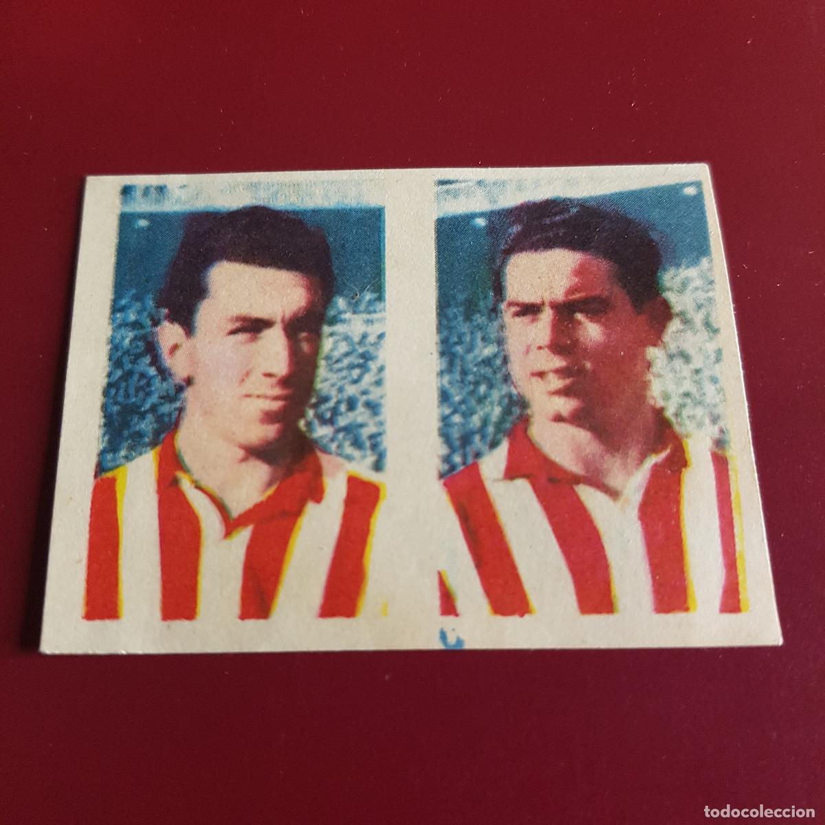 Cromos de F&uacute;tbol: RUIZ ROMERO - CAMPEONATOS LIGA 1958 1959 - 58 59 - BILBAO - MARCAIDA 123 ARIETA 124 - NUNCA PEGADO