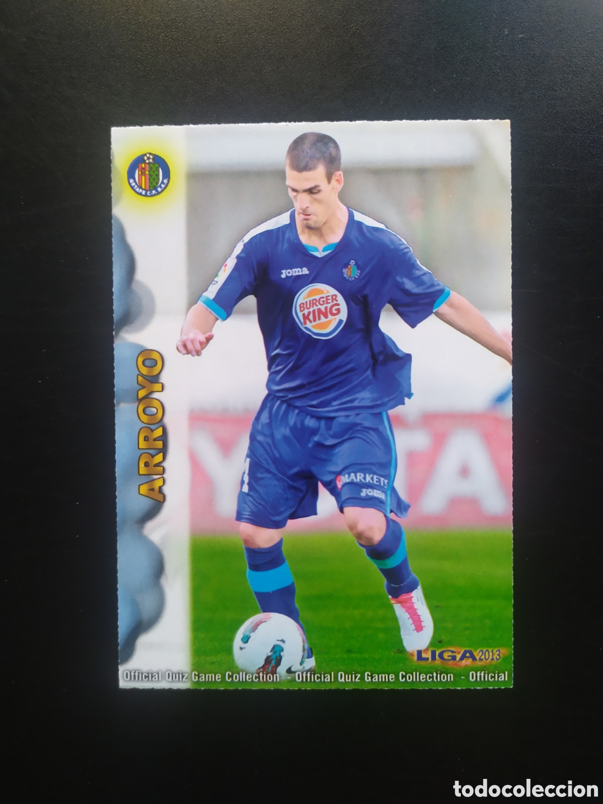Cromos de f&uacute;tbol: Mundicromo fichas Liga 2012 2013 12 13 Arroyo n&deg; 281 Getafe