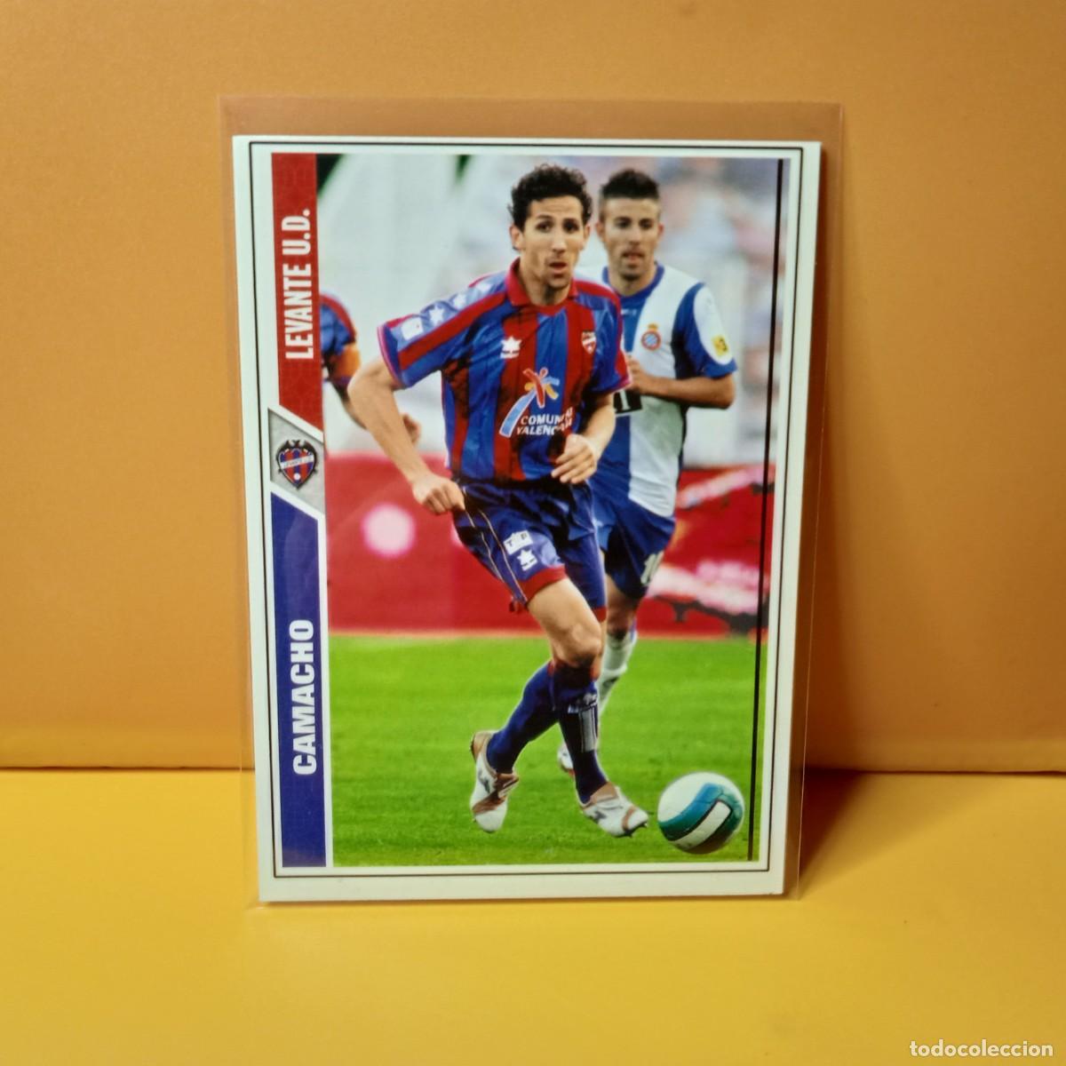 Fu&szlig;ball-Sticker: MUNDICROMO 2007 2008 07 08 LEVANTE UD CAMACHO 394 (BAJA)