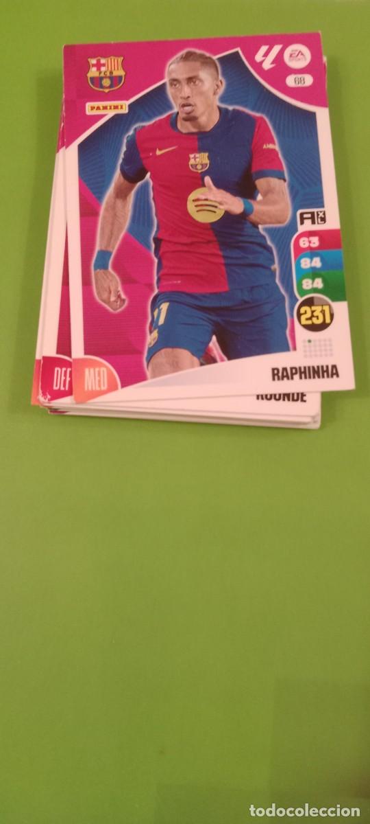 Cromos de Futebol: RAPHINHA BARCELONA CROMO PANINI FICHA ADRENALYN XL 2024 2025 24 25 C-BLOCK