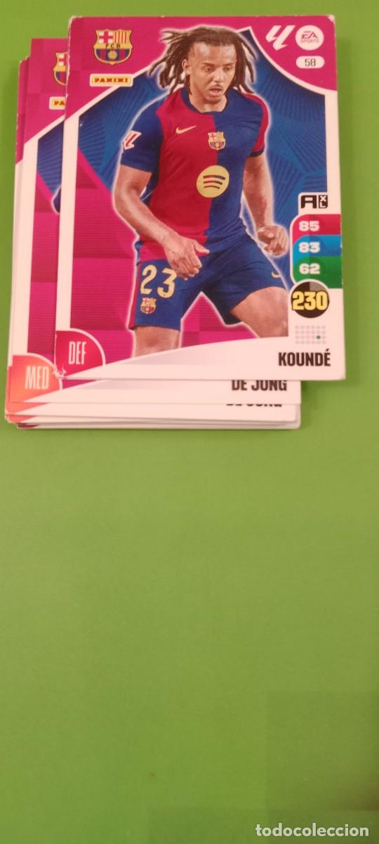 Fu&szlig;ball-Sticker: KOUNDE BARCELONA CROMO PANINI FICHA ADRENALYN XL 2024 2025 24 25 C-BLOCK