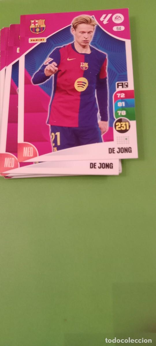 Figurine di Calcio: DE JONG BARCELONA CROMO PANINI FICHA ADRENALYN XL 2024 2025 24 25 C-BLOCK