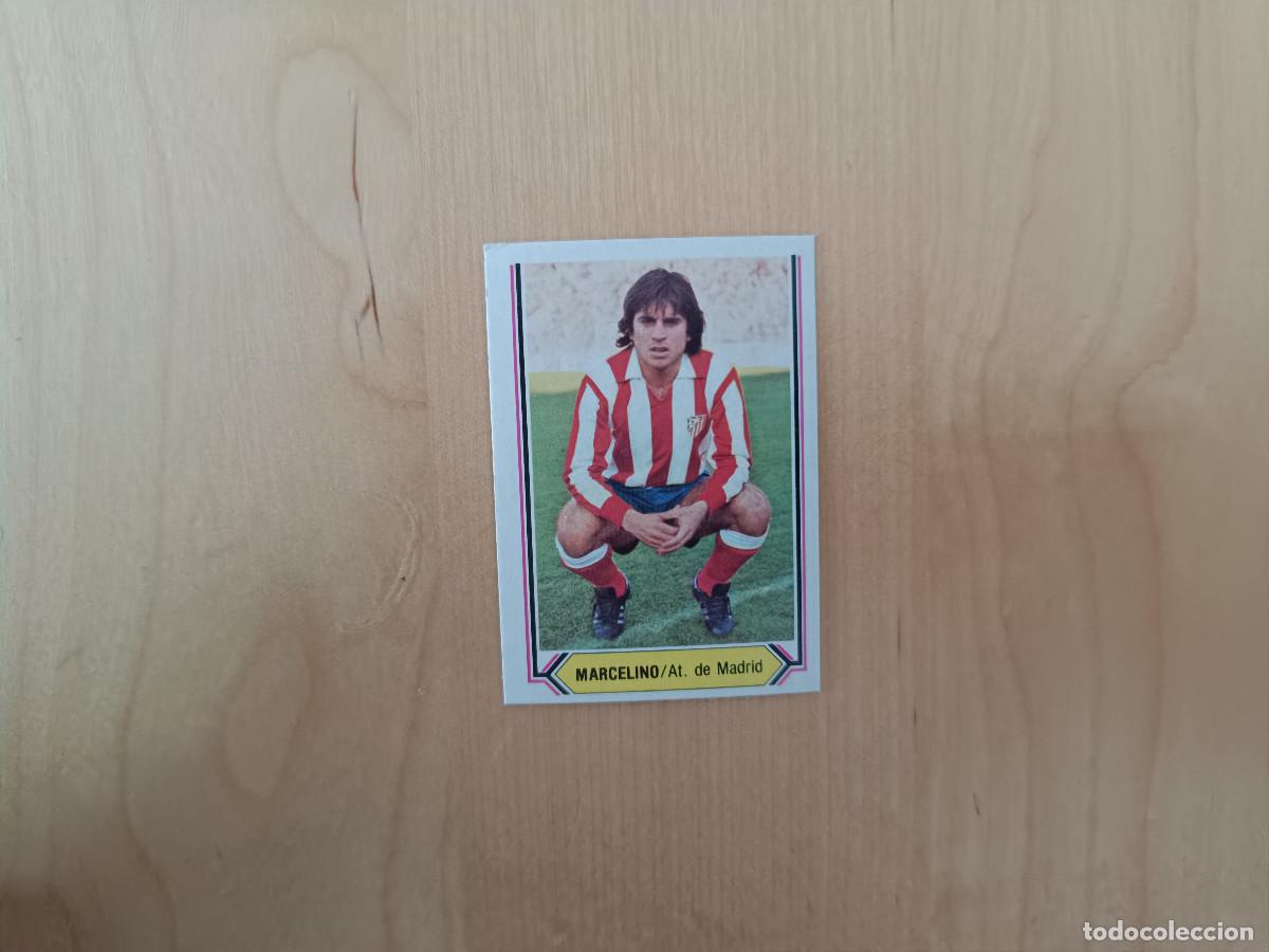 Fu&szlig;ball-Sticker: CROMO DE F&Uacute;TBOL LIGA ESTE MARCELINO ATLETICO MADRID SIN PEGAR NUNCA PEGADO 80 81 1980 1981