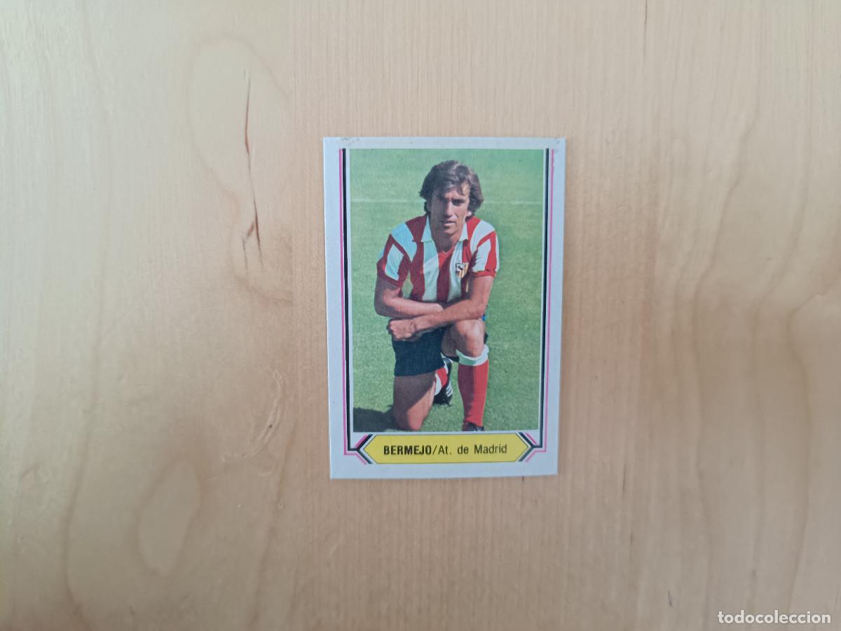 Football Stickers: CROMO DE F&Uacute;TBOL LIGA ESTE BERMEJO ATLETICO MADRID SIN PEGAR NUNCA PEGADO 80 81 1980 1981