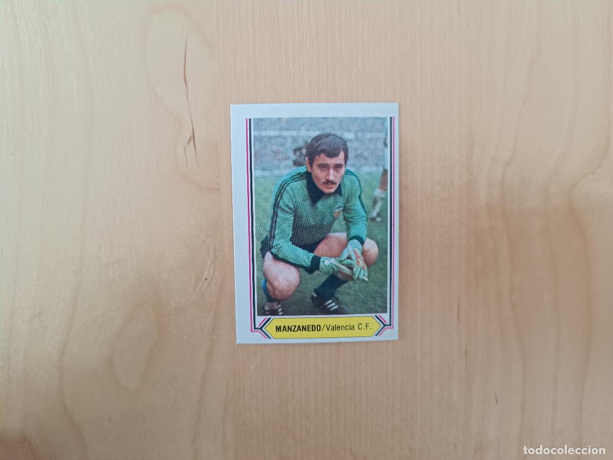 Fu&szlig;ball-Sticker: CROMO DE F&Uacute;TBOL LIGA ESTE MANZANEDO VALENCIA SIN PEGAR NUNCA PEGADO 80 81 1980 1981