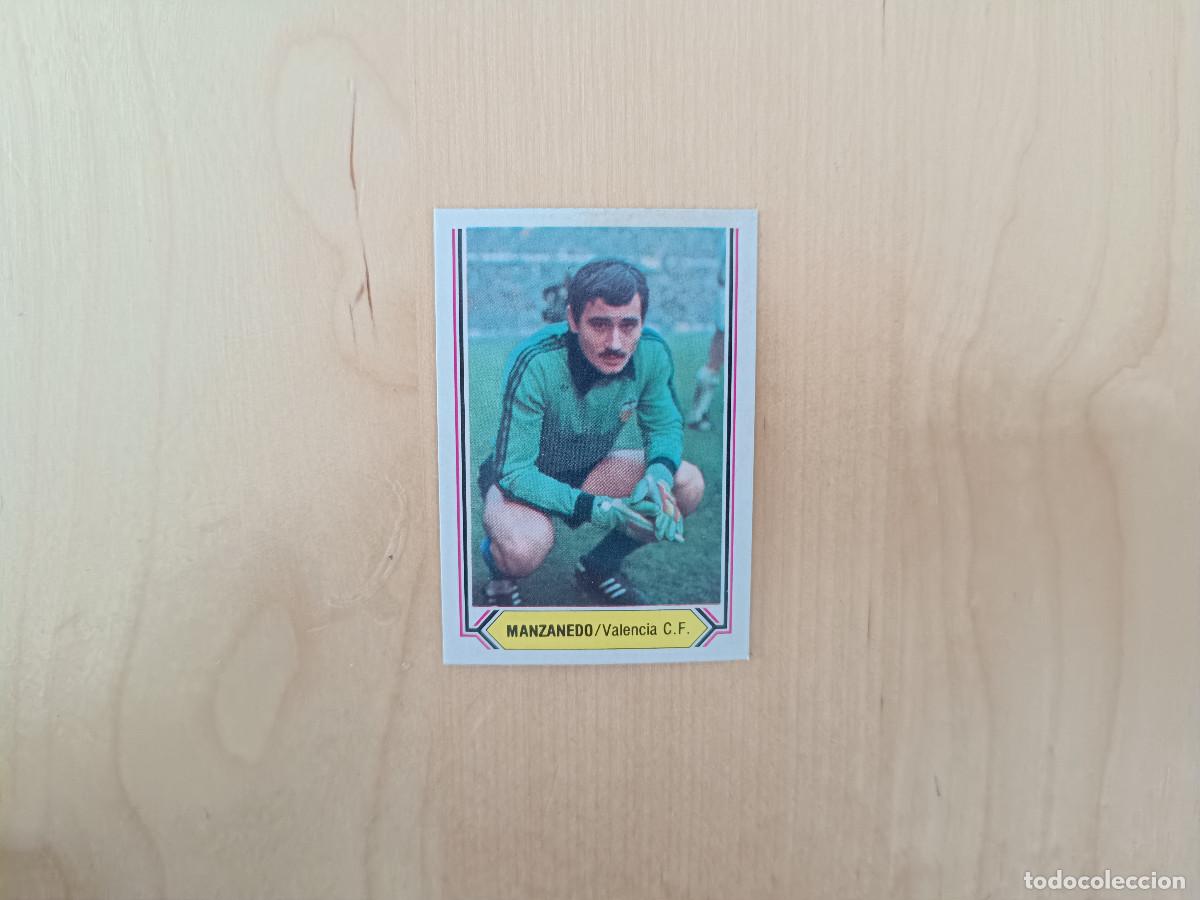 Cromos de Futebol: CROMO DE F&Uacute;TBOL LIGA ESTE MANZANEDO VALENCIA SIN PEGAR NUNCA PEGADO 80 81 1980 1981