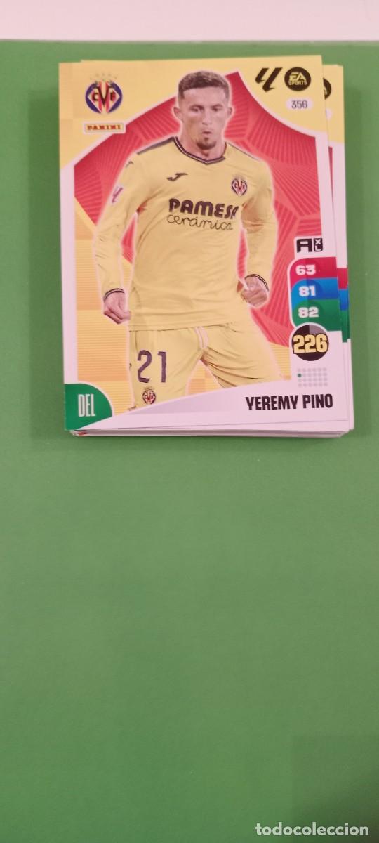 Cromos de f&uacute;tbol: YEREMI PINO VILLARREAL PANINI FICHA ADRENALYN XL 2024 2025 24 25 C-BLOCK