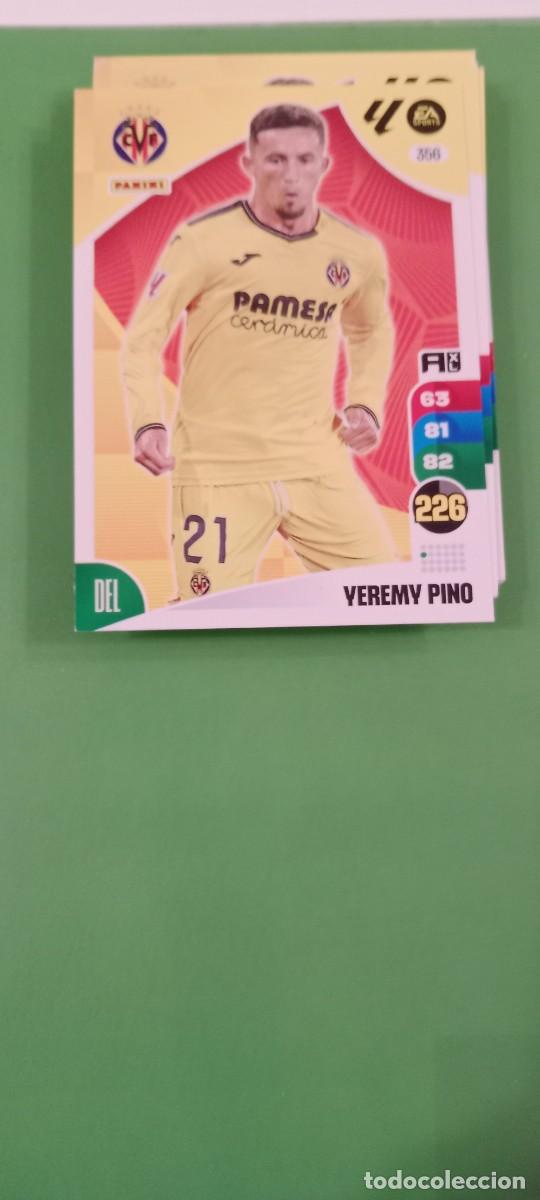 Cromos de f&uacute;tbol: YEREMI PINO VILLARREAL PANINI FICHA ADRENALYN XL 2024 2025 24 25 C-BLOCK