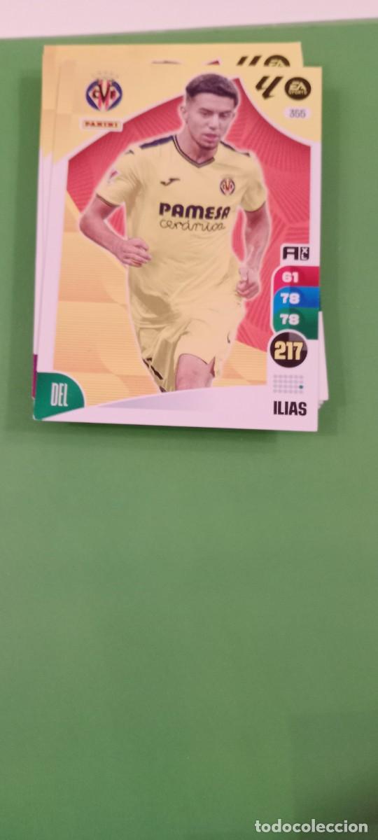 Cromos de F&uacute;tbol: ILIAS VILLARREAL PANINI FICHA ADRENALYN XL 2024 2025 24 25 C-BLOCK