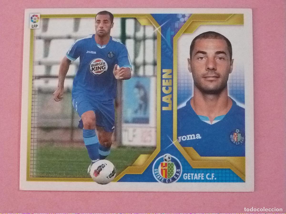 Cromos de f&uacute;tbol: CROMO FUTBOL LACEN GETAFE C.F. SIN PEGAR N&ordm; 8 LIGA ESTE 2011-2012/11-12