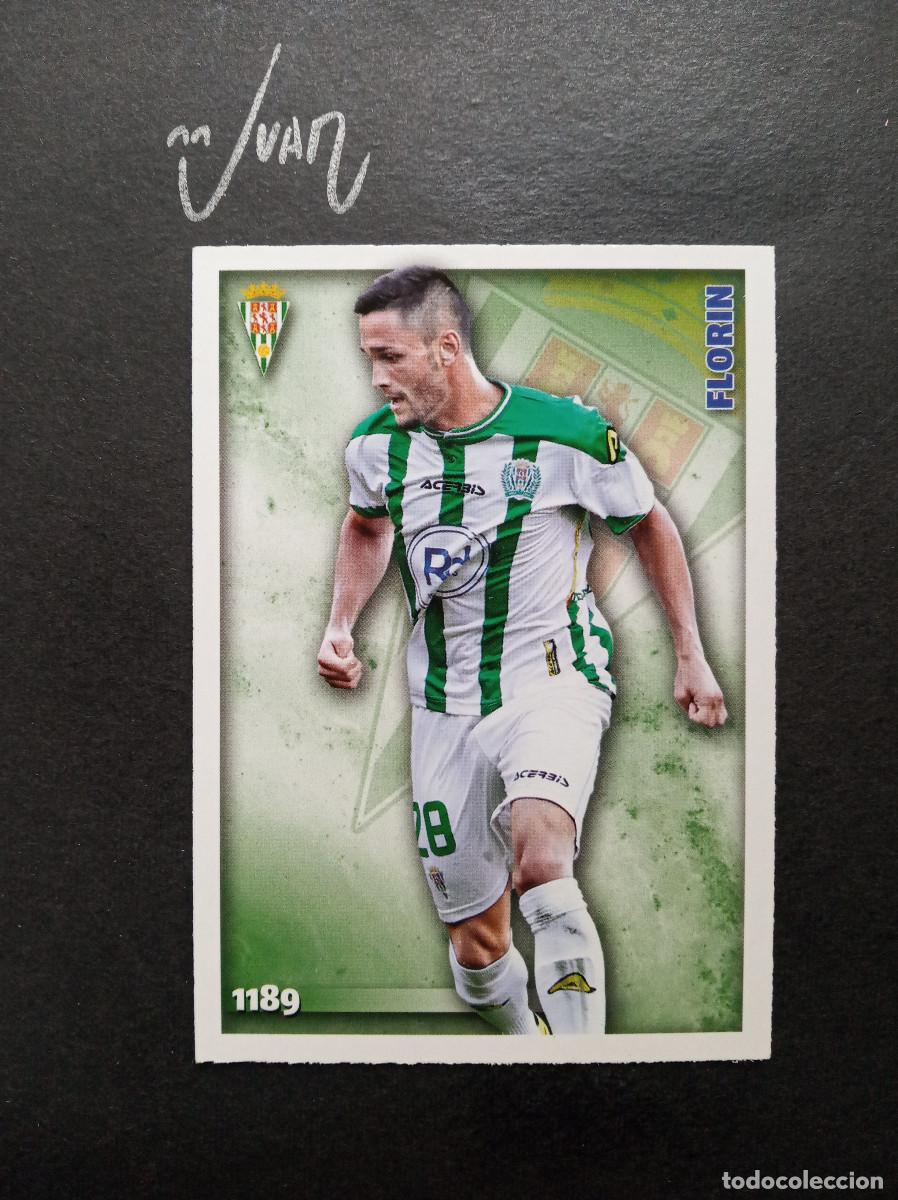 Cromos de F&uacute;tbol: N&ordm; 1189 ULTIMA HORA UH III FLORIN CORDOBA ⚽ MUNDICROMO &reg; PLATIINUM QUIZ GAME 2014 2015 LIGA 14 15