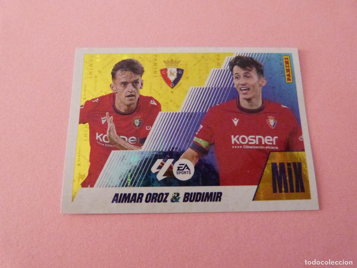 Cromos de F&uacute;tbol: CROMO FUTBOL AIMAR OROZ BUDIMIR AT. OSASUNA MIX SIN PEGAR N&ordm; 1 LIGA ESTE 2025-2026/25-26
