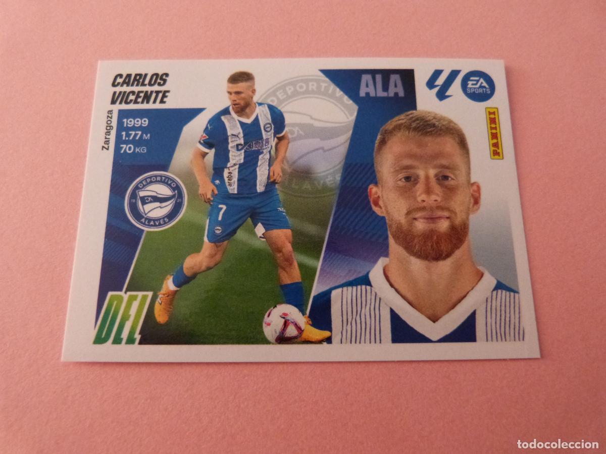 Cromos de f&uacute;tbol: CROMO FUTBOL CARLOS VICENTE DEPORTIVO ALAV&Eacute;S SIN PEGAR N&ordm; 17 LIGA ESTE 2025-2026/25-26 PANINI