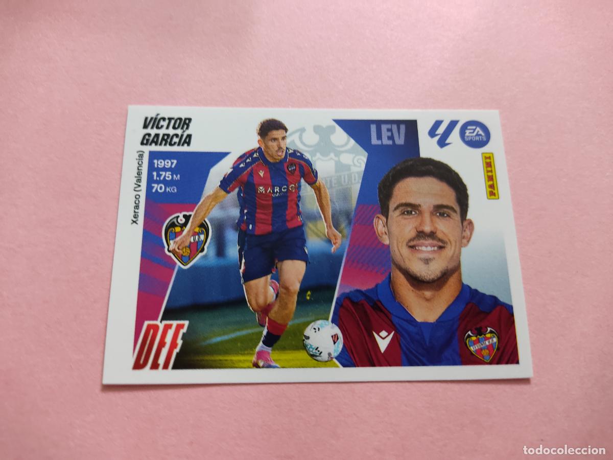 Figurine di Calcio: CROMO FUTBOL VICTOR GARCIA LEVANTE U.D. COLOCA SIN PEGAR N&ordm; 5 BIS ESTE 2025-2026/25-26 2&ordf; EDICION