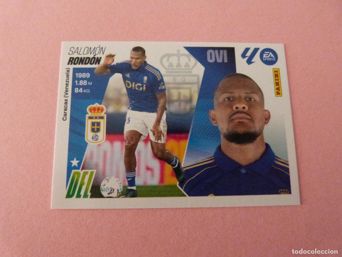 Fu&szlig;ball-Sticker: CROMO FUTBOL RONDON REAL OVIEDO C.F. SIN PEGAR FICHAJE N&ordm; 38 LIGA ESTE 2025-2026/25-26 3&ordf; EDICION