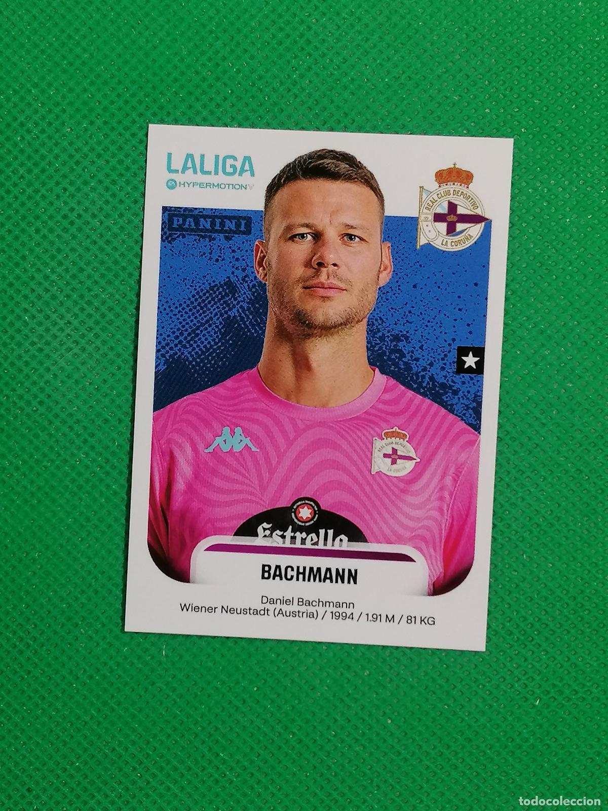 Football Stickers: 176 BACHMANN DEPORTIVO CORU&Ntilde;A ⚽ PANINI LIGA HYPERMOTION 25 26 2025 2026 ⚽