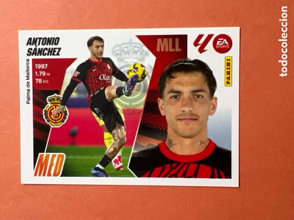 Figurine di Calcio: C2298. Panini La Liga ESTE 2025 2026 25 26 MALLORCA 14 ANTONIO SANCHEZ