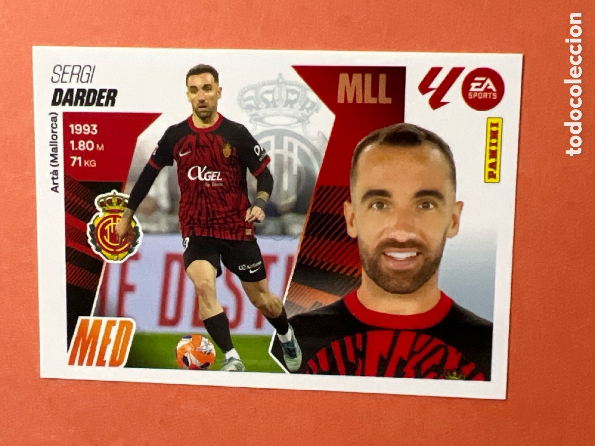 Cartes &agrave; collectionner de Football: C2303. liga este 2025 2026 25 26 nuevo n&ordm; 13 darder mallorca