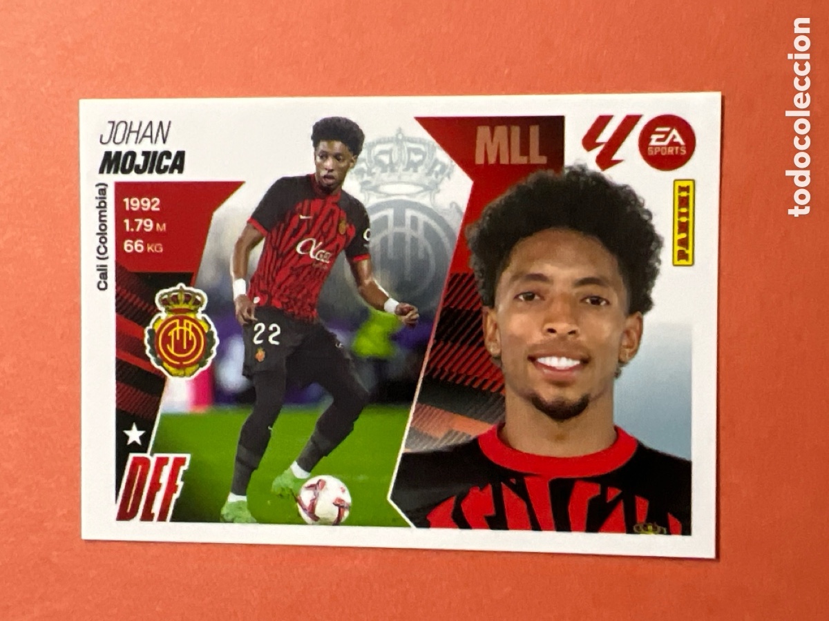 Fu&szlig;ball-Sticker: C2544. CROMO PANINI LIGA ESTE 2025-26 (25 - 26) - N&ordm; 9 - MOJICA - MALLORCA