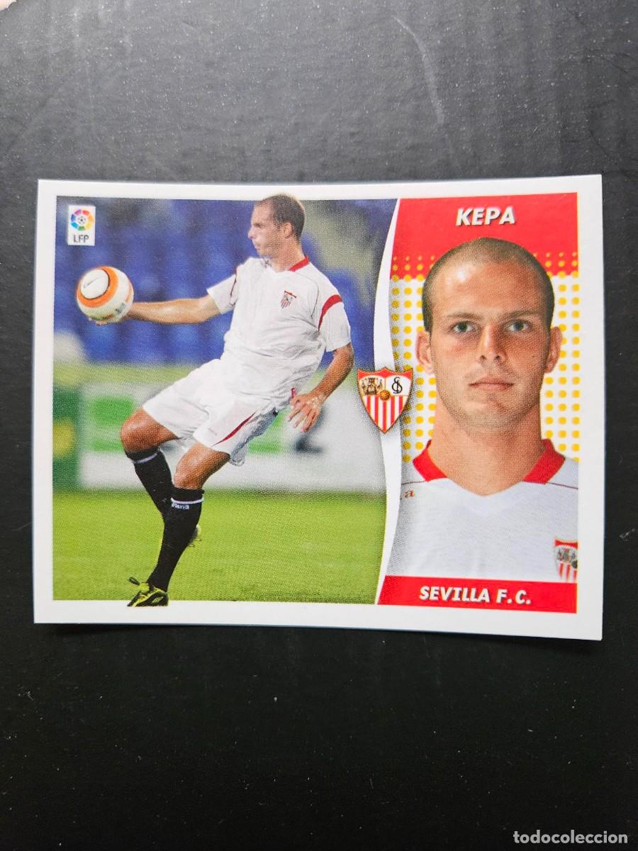 Figurine di Calcio: KEPA SEVILLA LIGA ESTE 06 07 2006 2007 SIN PEGAR NUNCA PEGADO