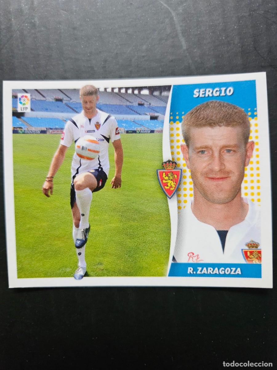 Fu&szlig;ball-Sticker: SERGIO ZARAGOZA LIGA ESTE 06 07 2006 2007 SIN PEGAR NUNCA PEGADO