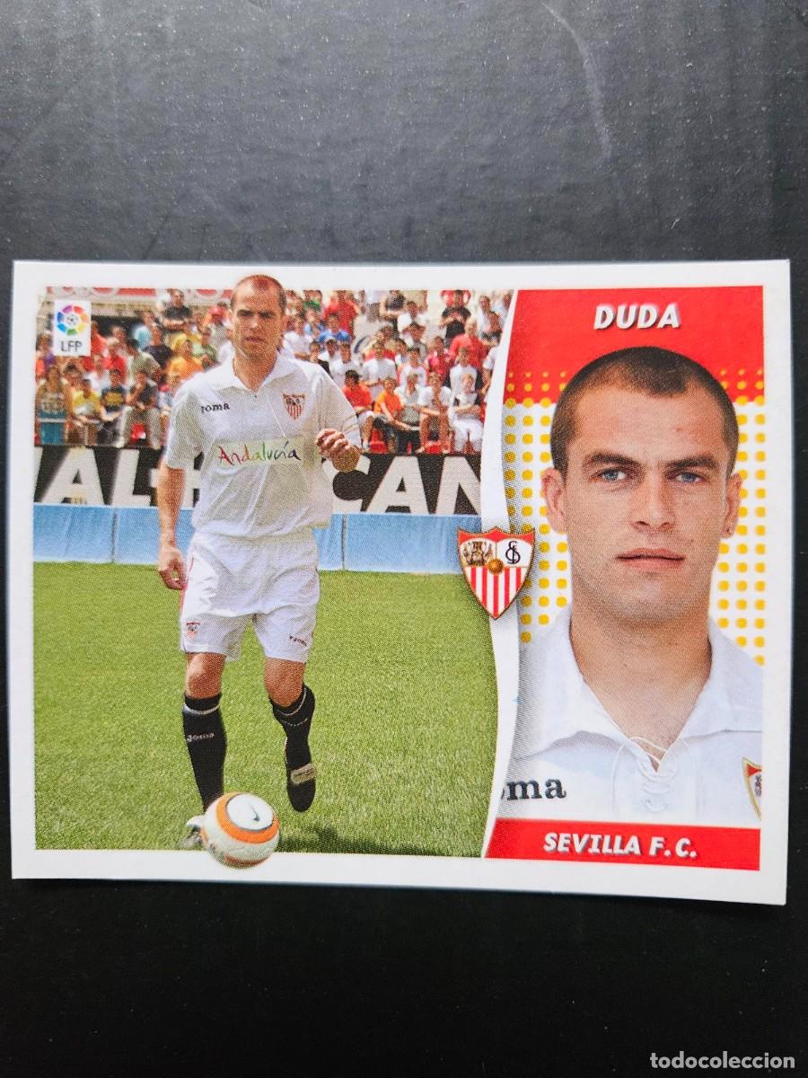 Fu&szlig;ball-Sticker: FICHAJE 8 DUDA SEVILLA LIGA ESTE 06 07 2006 2007 SIN PEGAR NUNCA PEGADO