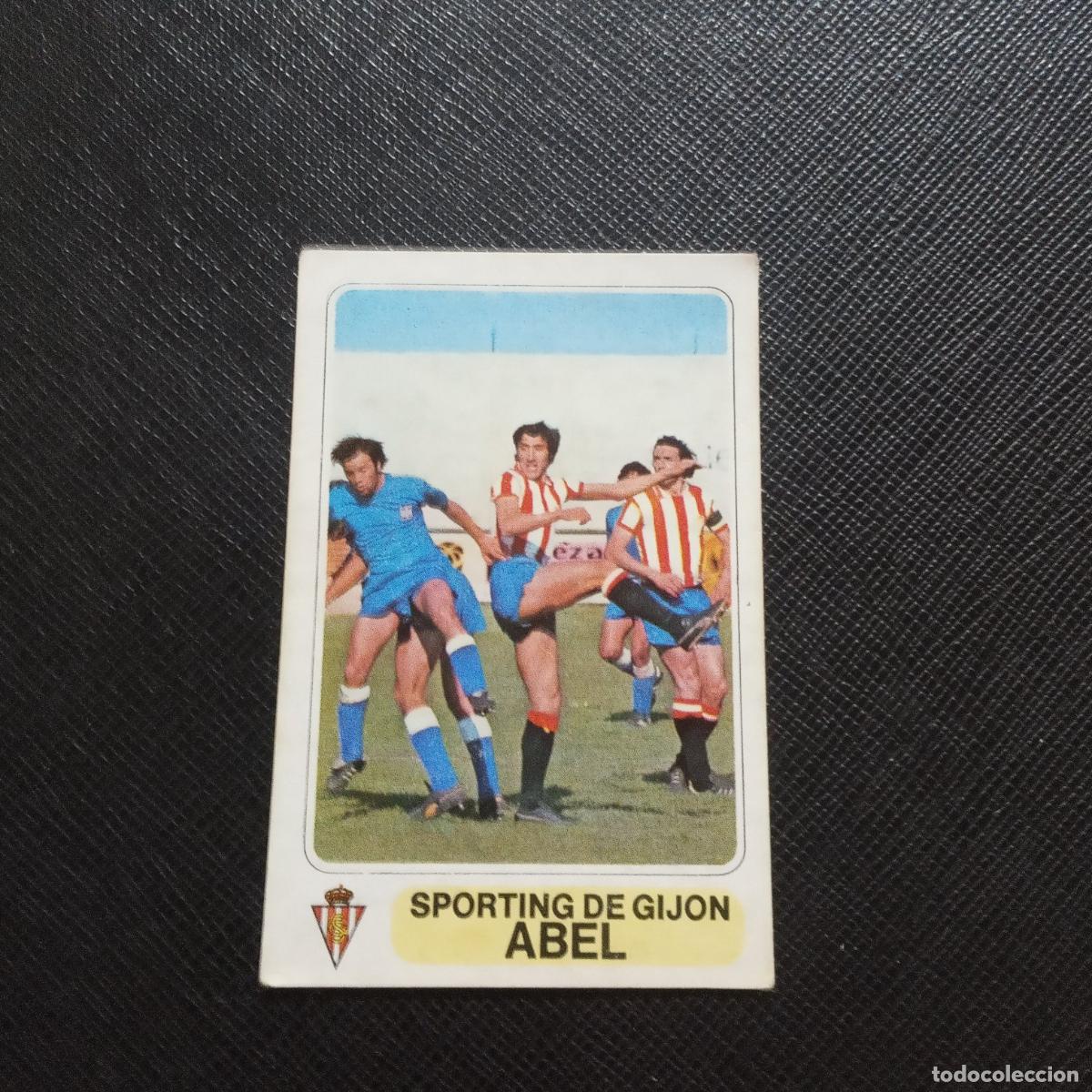 Cromos de F&uacute;tbol: ABEL SPORTING GIJON PACOSA 1977 1978 CROMO FUTBOL LIGA 77 78 - DESPEGADO - A196 PG49
