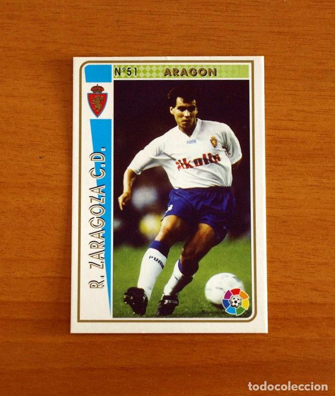 Fu&szlig;ball-Sticker: Real Zaragoza -N&ordm; 51 Arag&oacute;n -Mundicromo Las Fichas de la Liga 1994-1995-94-95