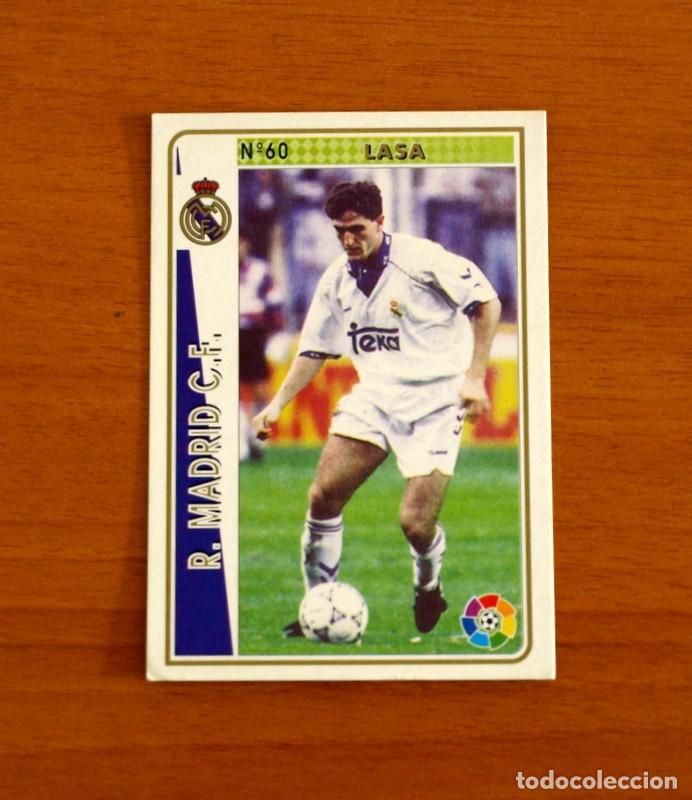 Football Stickers: Real Madrid -N&ordm; 60 Lasa -Mundicromo Las Fichas de la Liga 1994-1995-94-95
