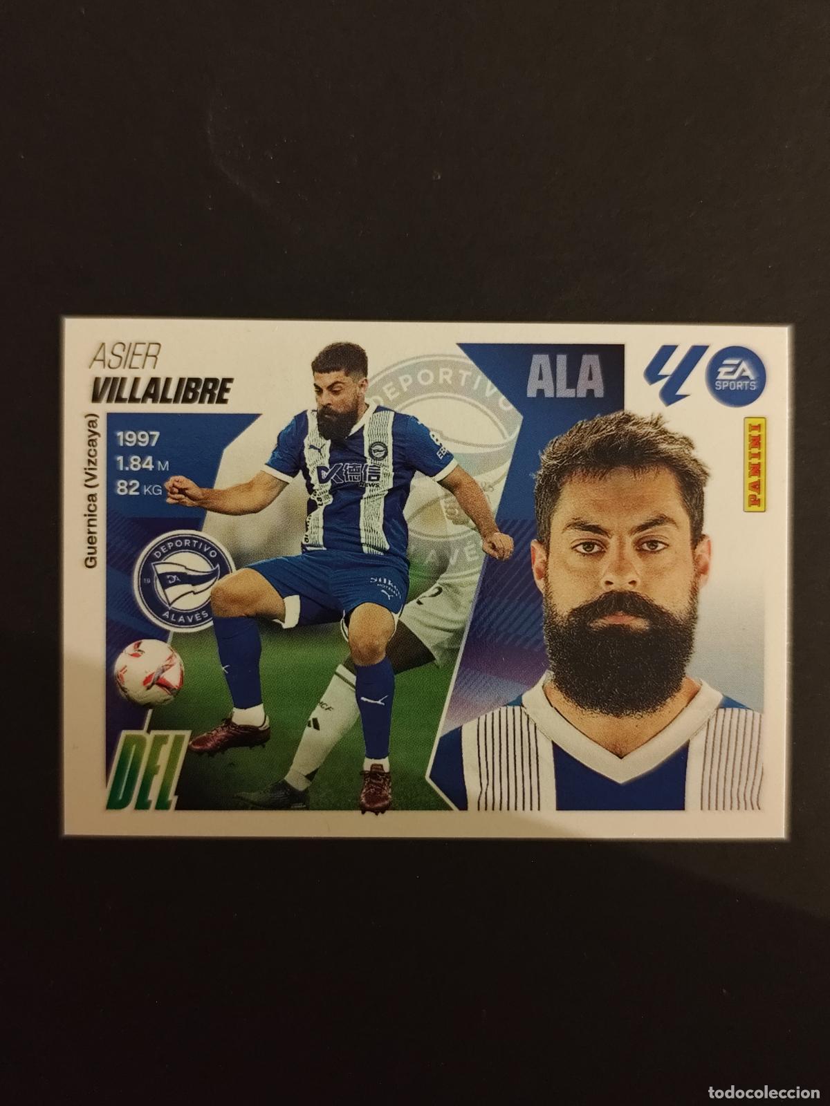 Cromos de F&uacute;tbol: 20 VILLALIBRE ALAV&Eacute;S LIGA ESTE 2025 2026 25 26 PEDIDO M&Iacute;NIMO 2&euro;
