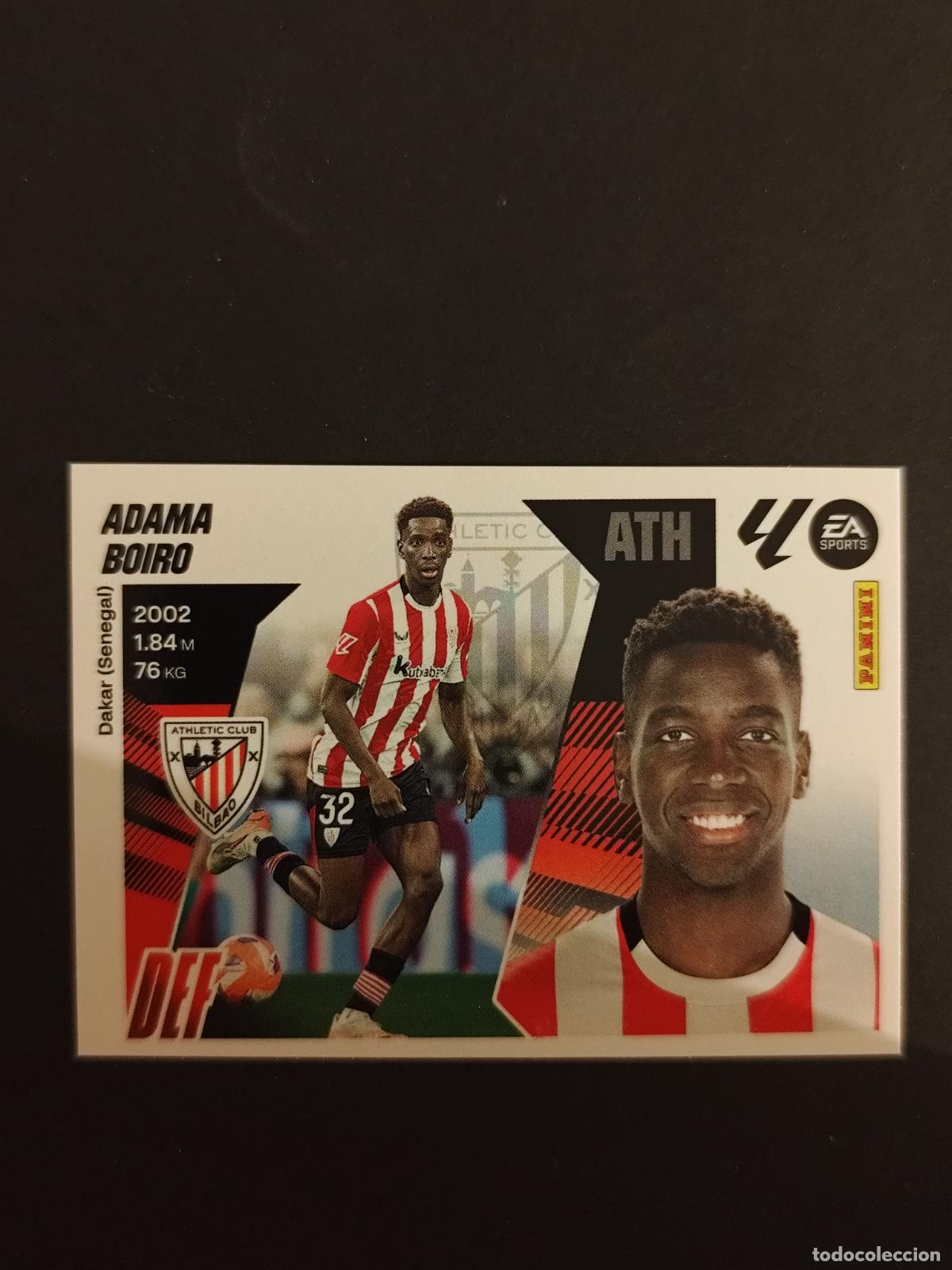 Cromos de F&uacute;tbol: 9B ADAMA BOIRO ATHLETIC BILBAO 9 B LIGA ESTE 2025 2026 25 26 PEDIDO M&Iacute;NIMO 2&euro;