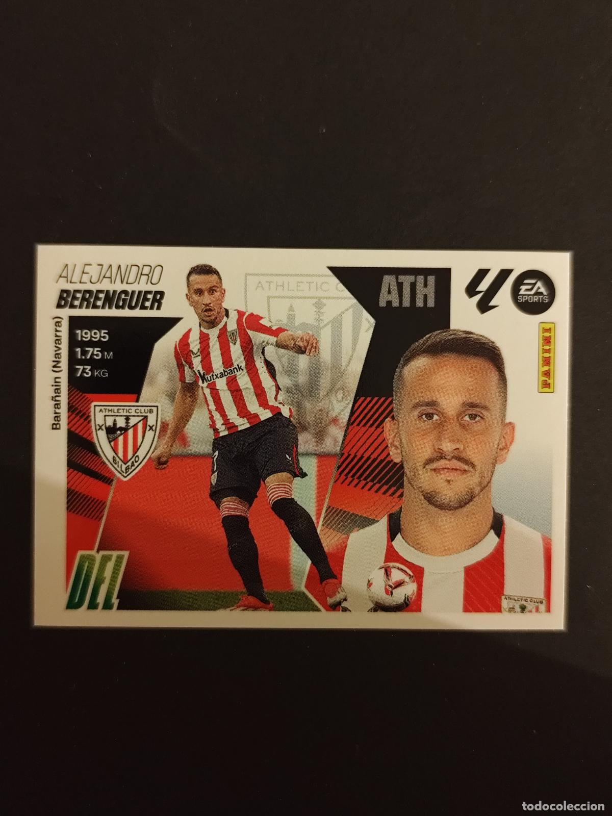 Cromos de F&uacute;tbol: 20 BERENGUER ATHLETIC BILBAO LIGA ESTE 2025 2026 25 26 PEDIDO M&Iacute;NIMO 2&euro;