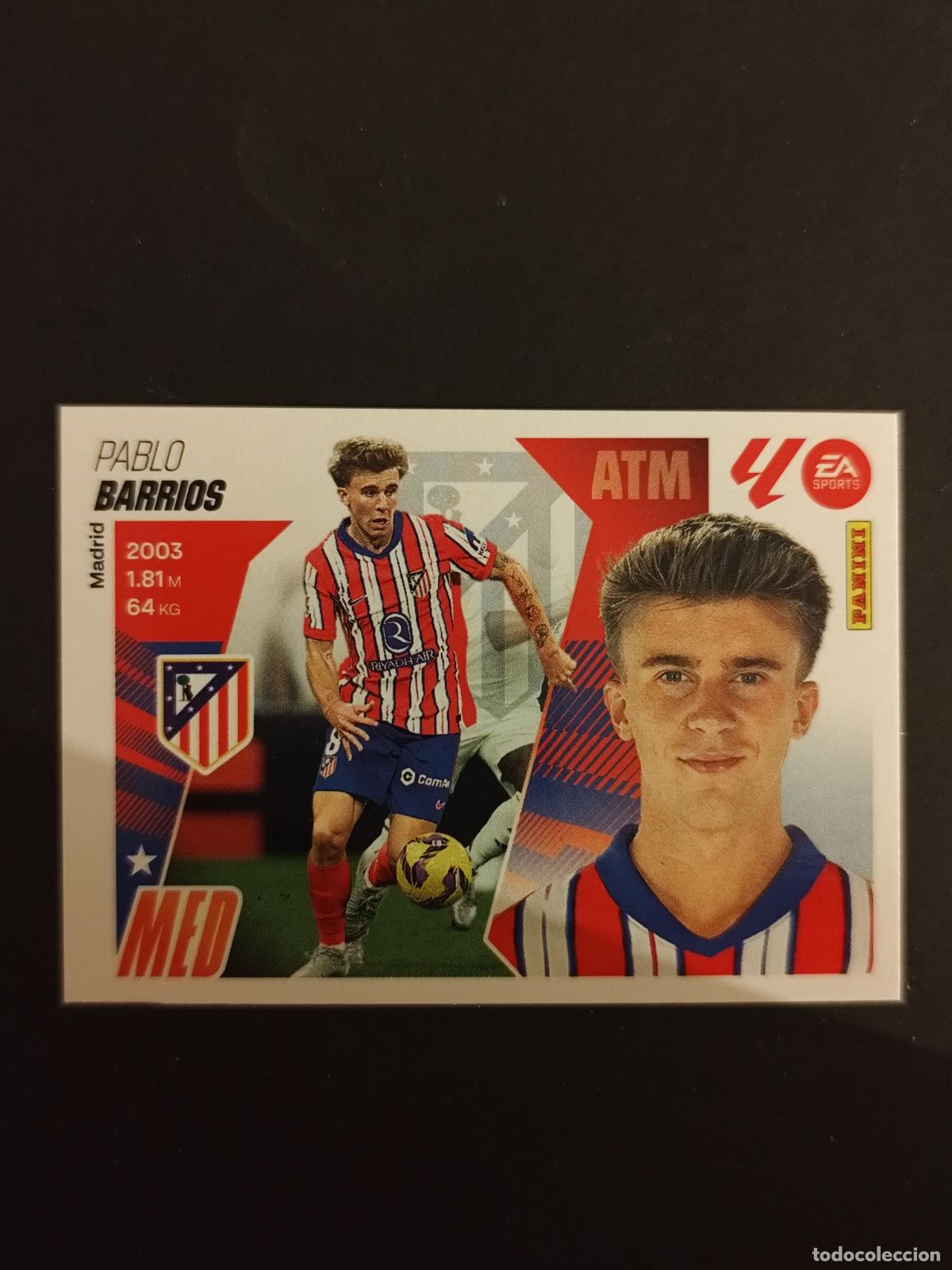 Figurine di Calcio: 13 BARRIOS ATL&Eacute;TICO MADRID LIGA ESTE 2025 2026 25 26 PEDIDO M&Iacute;NIMO 2&euro;