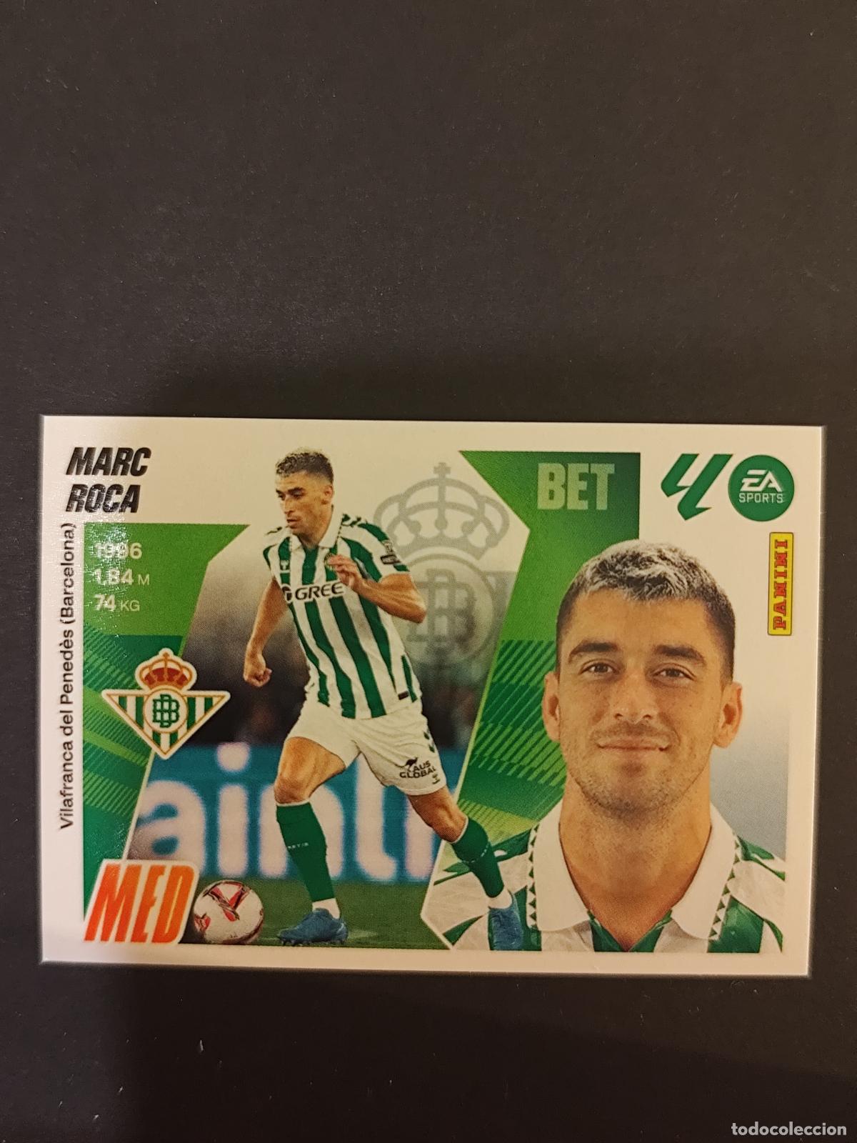 Cromos de F&uacute;tbol: 11 MARC ROCA BETIS LIGA ESTE 2025 2026 25 26 PEDIDO M&Iacute;NIMO 2&euro;