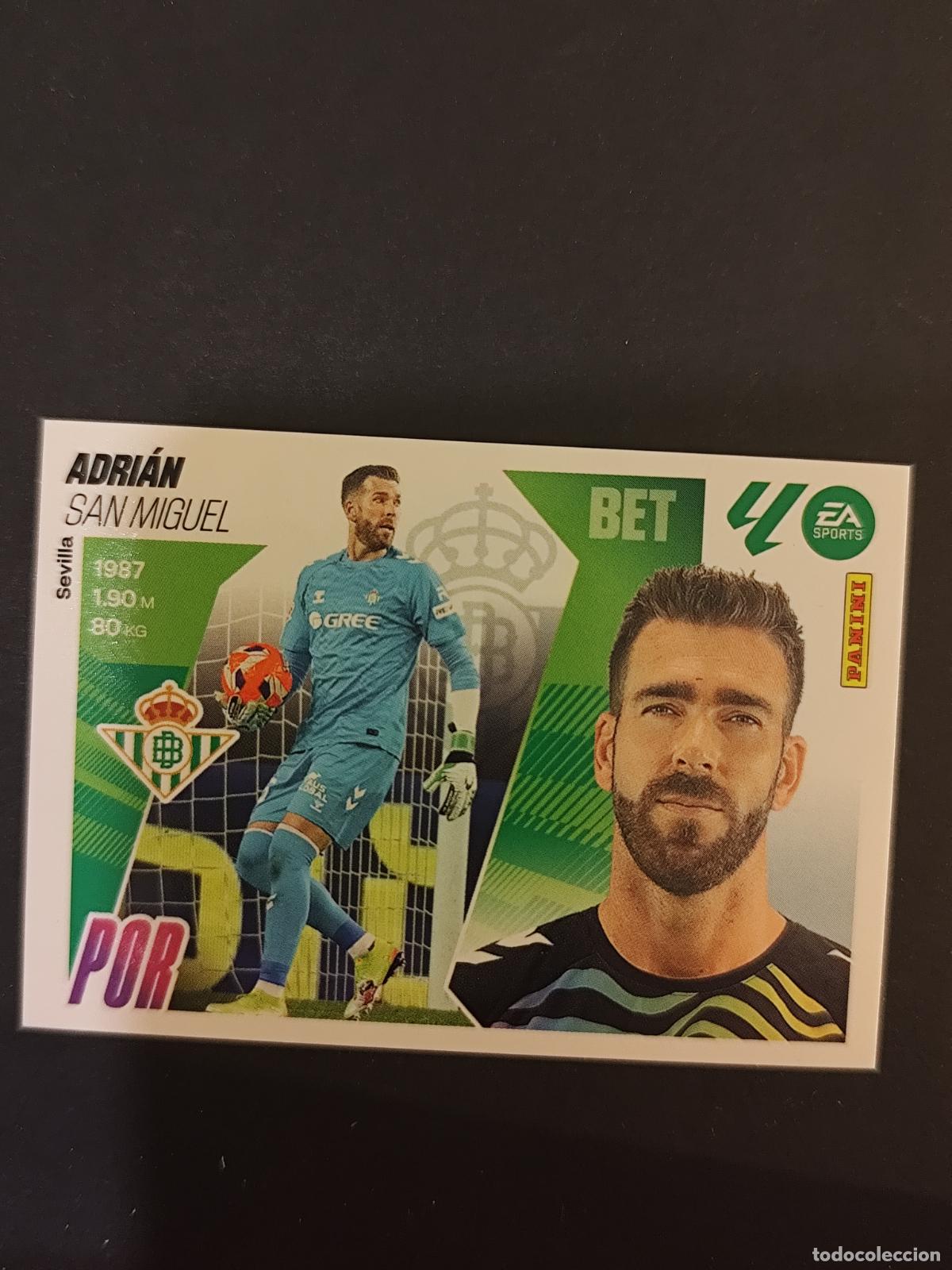 Cromos de F&uacute;tbol: 4 ADRI&Aacute;N BETIS LIGA ESTE 2025 2026 25 26 PEDIDO M&Iacute;NIMO 2&euro;