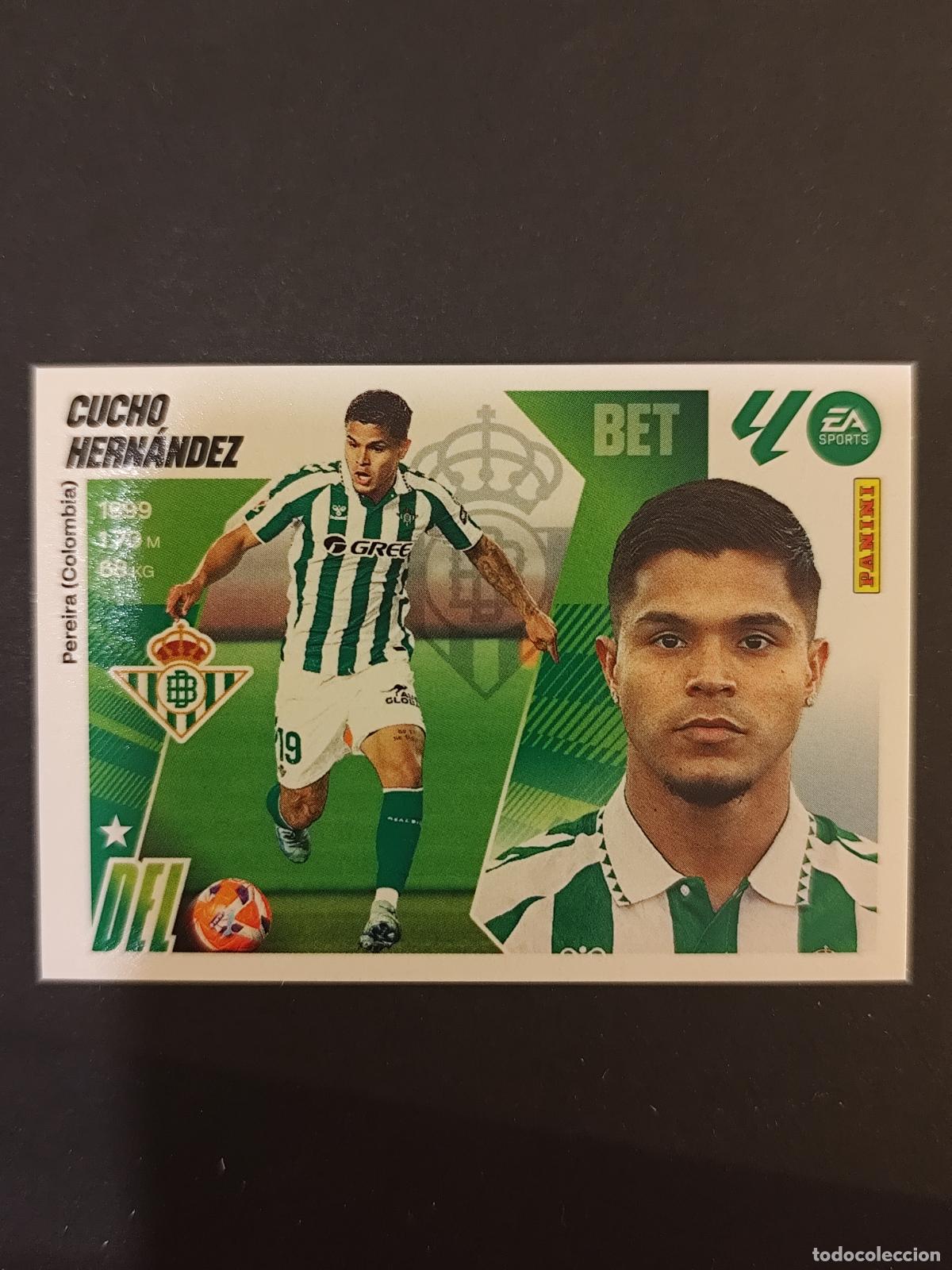 Cromos de F&uacute;tbol: 20 CUCHO HERN&Aacute;NDEZ BETIS LIGA ESTE 2025 2026 25 26 PEDIDO M&Iacute;NIMO 2&euro;