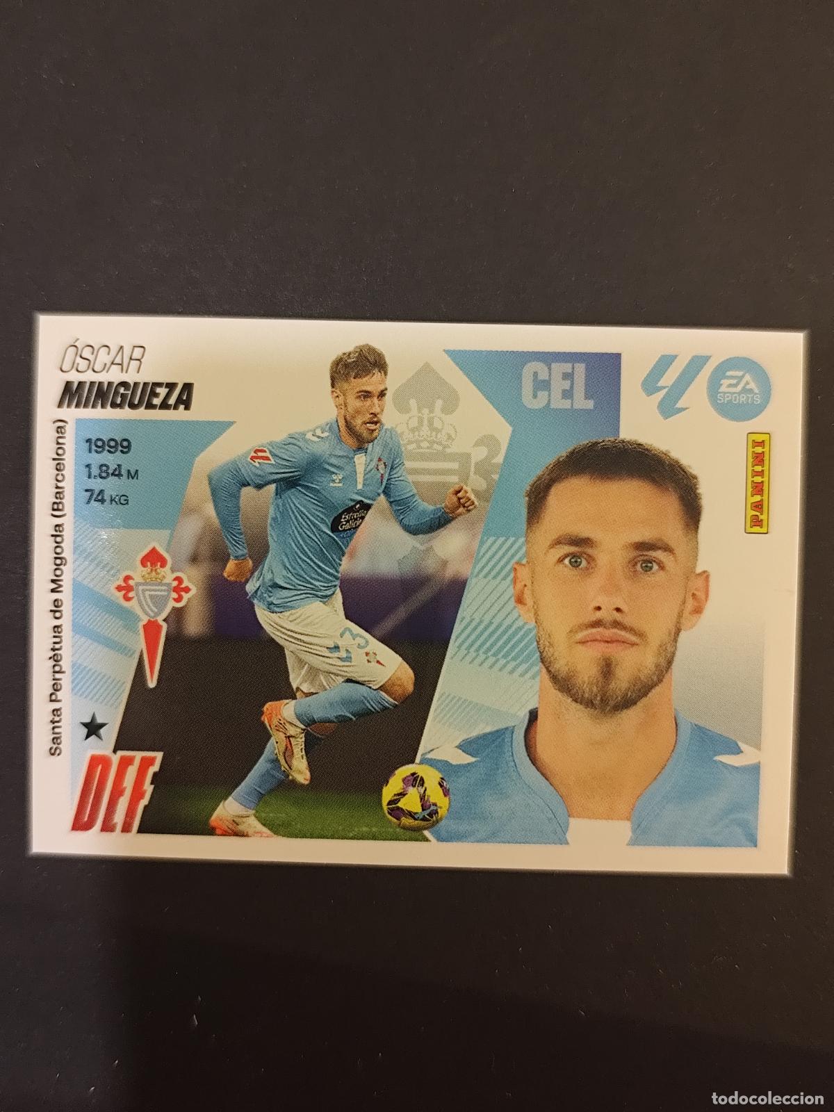Cromos de F&uacute;tbol: 9 MINGUEZA CELTA VIGO LIGA ESTE 2025 2026 25 26 PEDIDO M&Iacute;NIMO 2&euro;