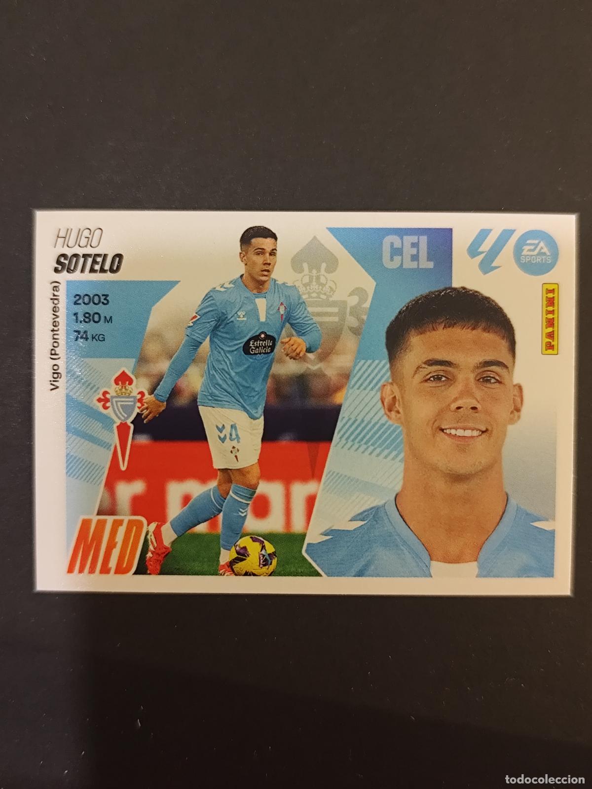 Cromos de F&uacute;tbol: 15 SOTELO CELTA VIGO LIGA ESTE 2025 2026 25 26 PEDIDO M&Iacute;NIMO 2&euro;