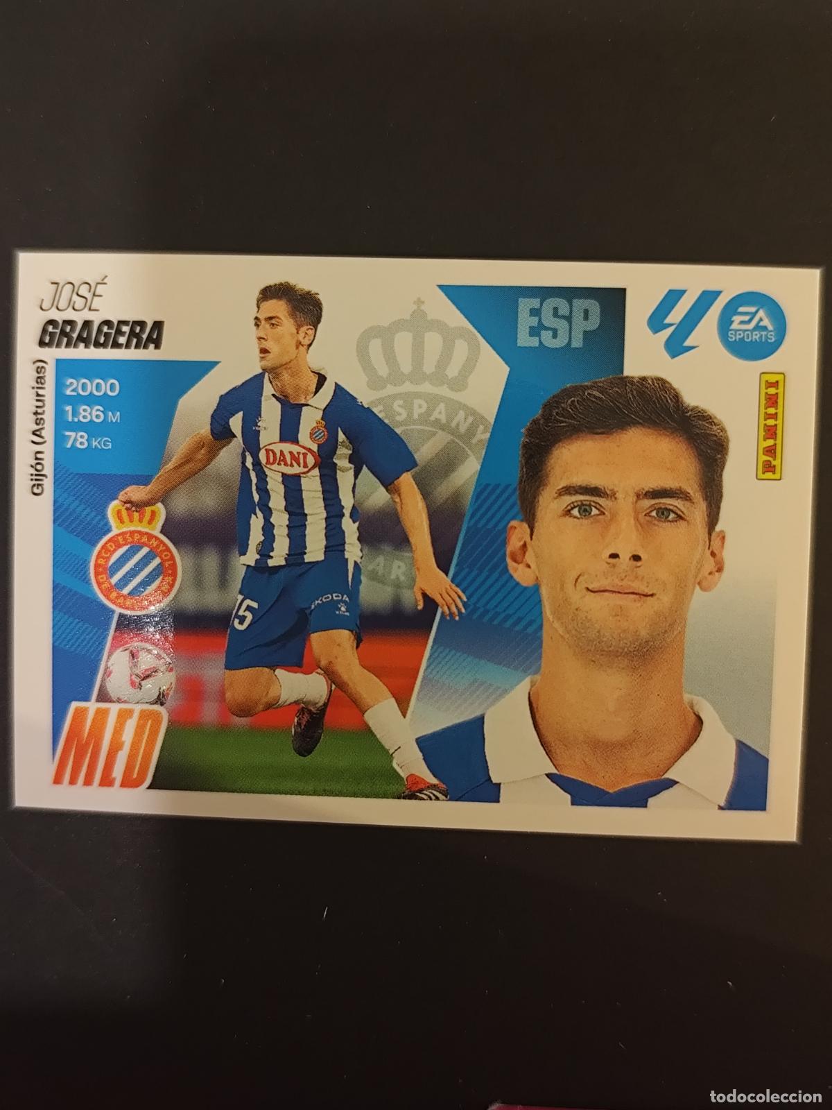 Fu&szlig;ball-Sticker: 12 GRAGERA ESPANYOL LIGA ESTE 2025 2026 25 26 PEDIDO M&Iacute;NIMO 2&euro;