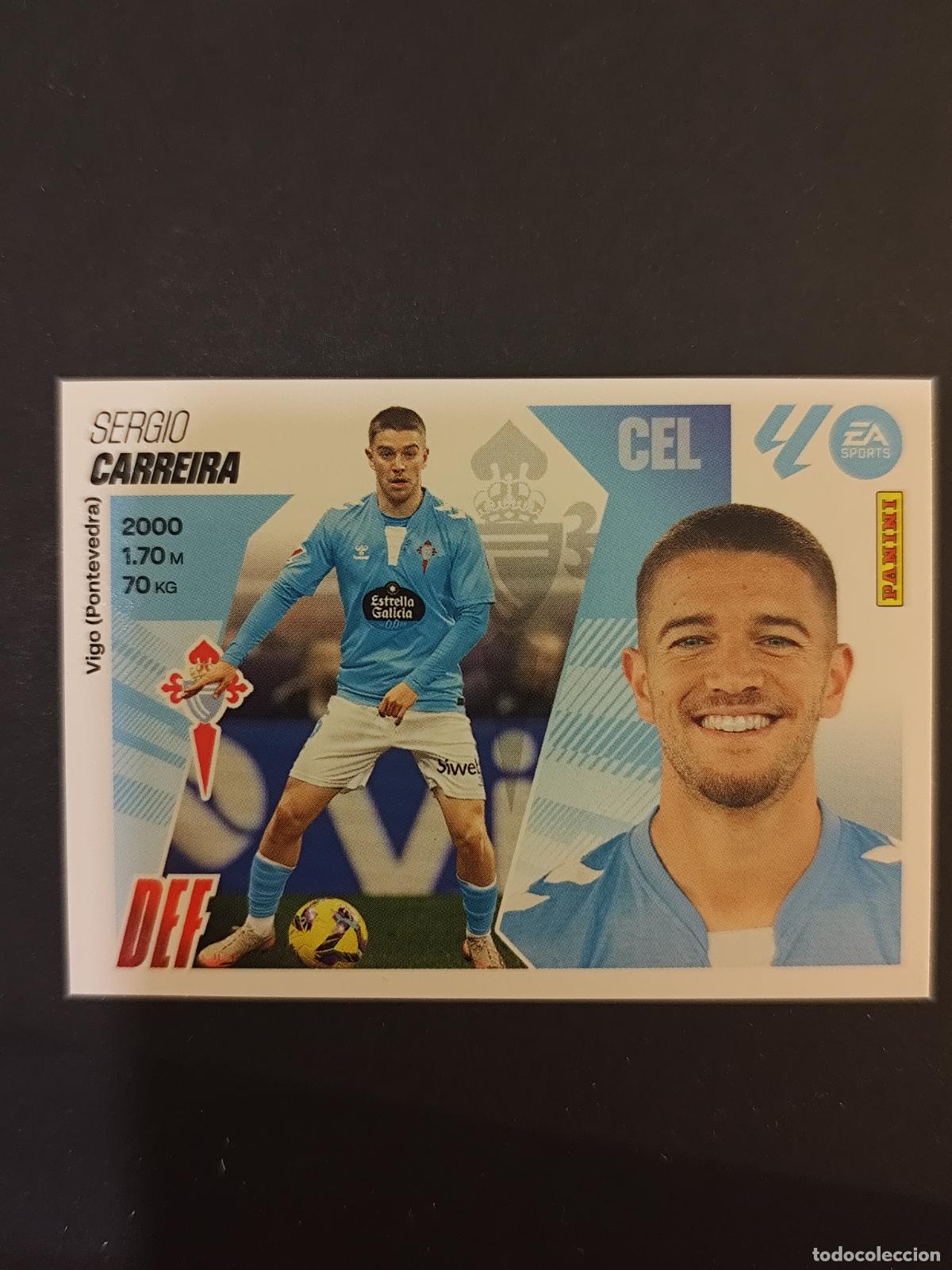 Cromos de F&uacute;tbol: 6 CARREIRA CELTA VIGO LIGA ESTE 2025 2026 25 26 PEDIDO M&Iacute;NIMO 2&euro;