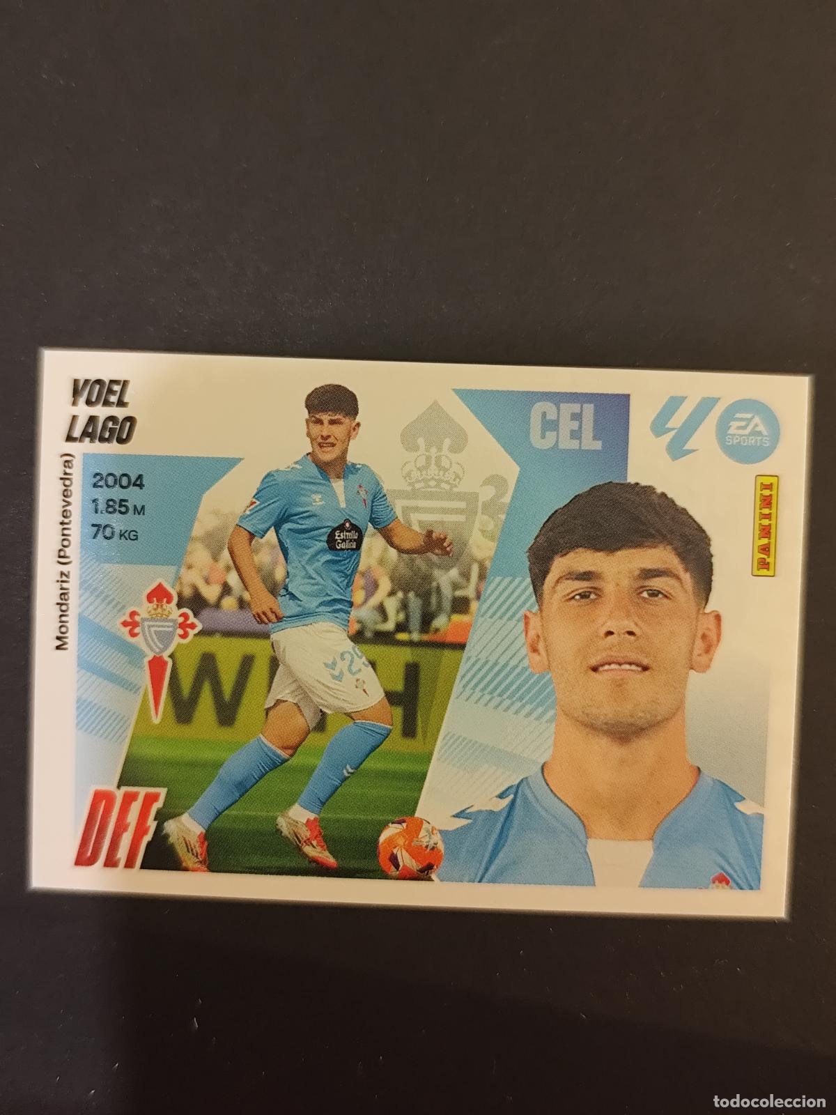 Cromos de F&uacute;tbol: 7B YOEL LAGO CELTA VIGO 7 B LIGA ESTE 2025 2026 25 26 PEDIDO M&Iacute;NIMO 2&euro;