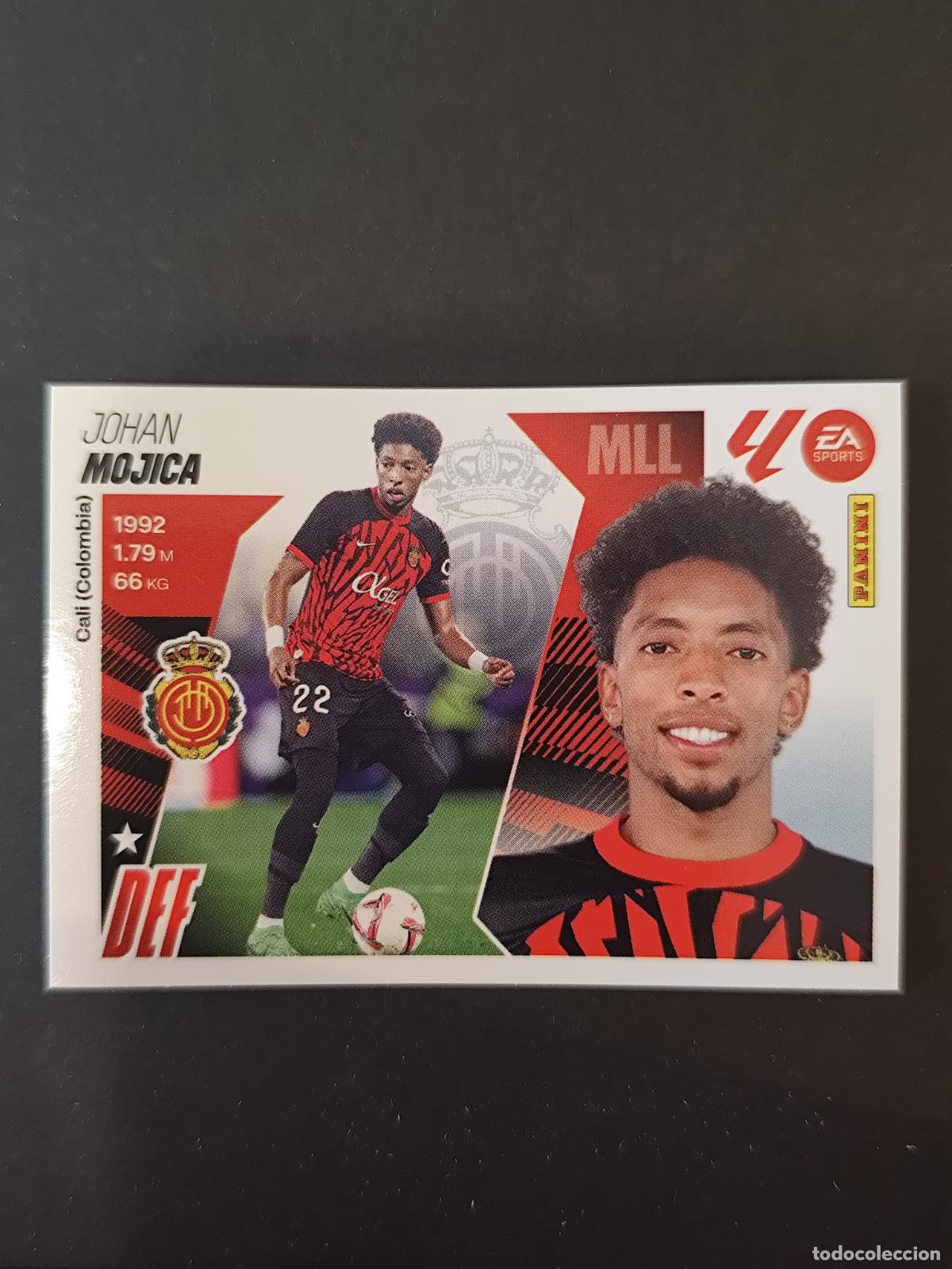 Fu&szlig;ball-Sticker: 9 MOJICA MALLORCA LIGA ESTE 2025 2026 25 26 PEDIDO M&Iacute;NIMO 2&euro;