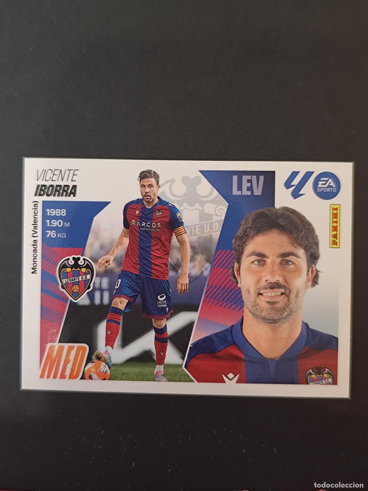 Figurine di Calcio: 11 IBORRA LEVANTE LIGA ESTE 2025 2026 25 26 PEDIDO M&Iacute;NIMO 2&euro;