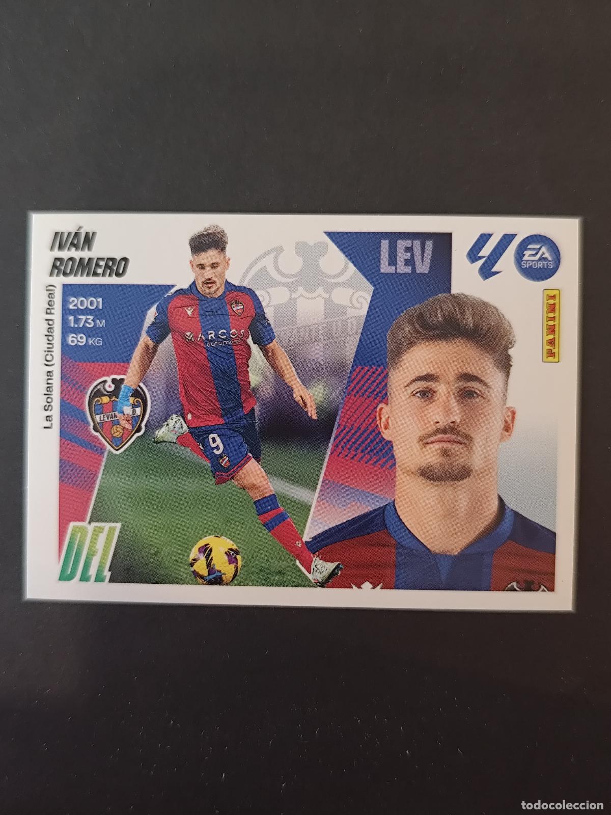 Fu&szlig;ball-Sticker: 17 IV&Aacute;N ROMERO LEVANTE LIGA ESTE 2025 2026 25 26 PEDIDO M&Iacute;NIMO 2&euro;