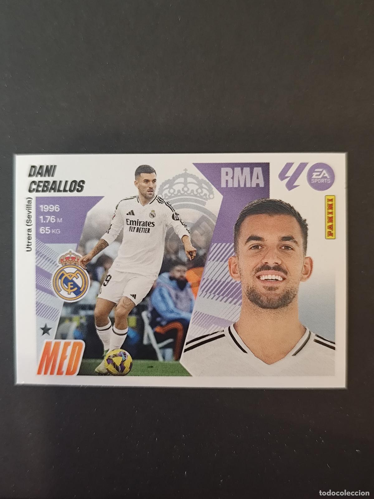 Cromos de F&uacute;tbol: 13 DANI CEBALLOS REAL MADRID LIGA ESTE 2025 2026 25 26 PEDIDO M&Iacute;NIMO 2&euro;