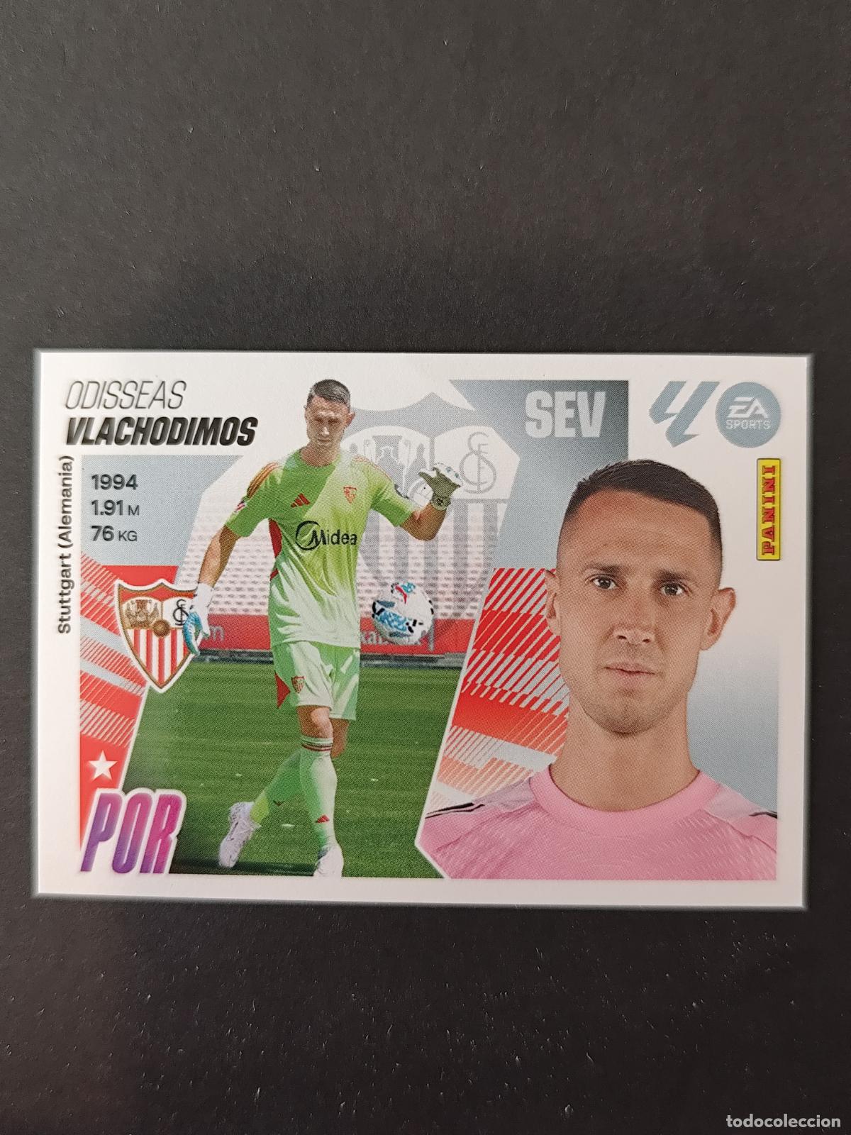 Cromos de F&uacute;tbol: 4 BIS VLACHODIMOS COLOCA SEVILLA LIGA ESTE 2025 2026 25 26 PEDIDO M&Iacute;NIMO 2&euro;