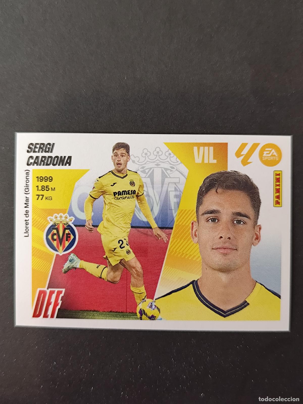 Cartes &agrave; collectionner de Football: 9 SERGI CARDONA VILLARREAL LIGA ESTE 2025 2026 25 26 PEDIDO M&Iacute;NIMO 2&euro;